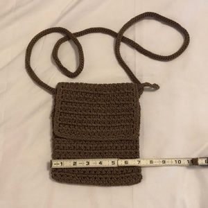 The Sak crochet purse, brown